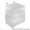 Azar Displays 4 Tier 32 Comp. Cosmetic Nail Polish Display 12"W x 8.5"D x 18.5"H 222684 - alternate 1